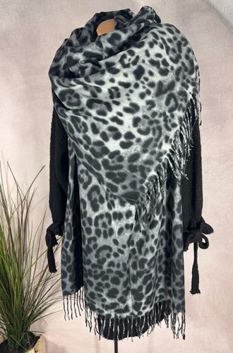 Xxl schal leopard muster - schal,