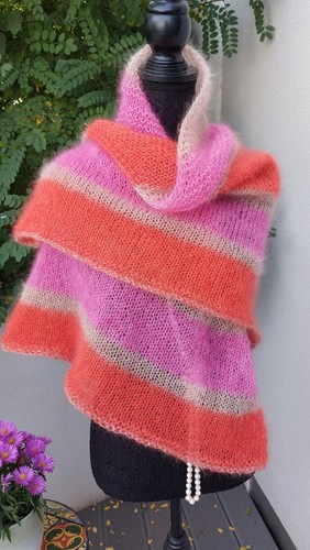 Dreieckstuch handgestrickt