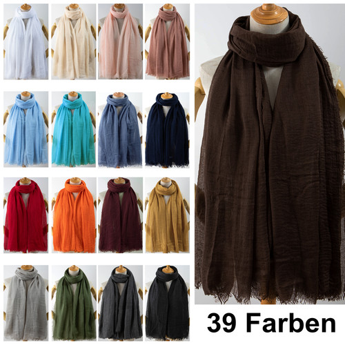 Xxl damen schal - xxl, uni