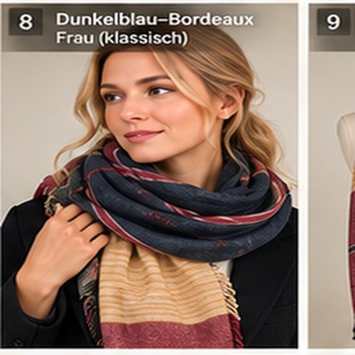Winterschal xxl schal modern - winterschal,