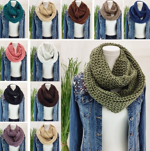Schlauchschal strickschal - schlauchschal,