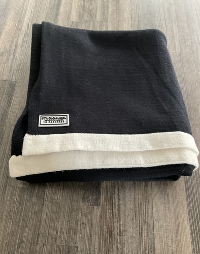Schwarzer viskose schal xxl - viskose,