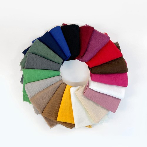 Crinkle schal damen uni - damen,