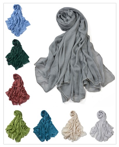 Xxl damen stola schal - damen, unifarbe