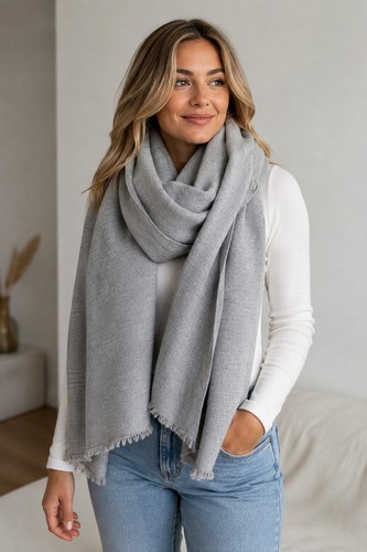Xxl schal grau 170 - xxl, herbst